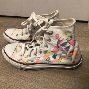 Converse ladies high tops sneakers size 6.5